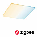 Paulmann VariFit LED Einbaupanel Smart Home Zigbee 3.0 Veluna IP44 eckig 215x215mm  17W 1300lm Tunable White Satin dimmbar