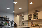 Paulmann VariFit LED Einbaupanel Smart Home Zigbee 3.0 Veluna IP44 eckig 215x215mm  17W 1300lm Tunable White Satin dimmbar
