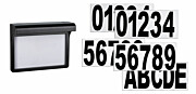 Paulmann Solar LED Hausnummernleuchte Dayton II IP44 3000K 2lm Schwarz