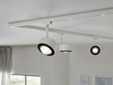 Paulmann URail LED Schienenspot Aldan Einzelspot  498lm 8W 2700K dimmbar 230V Weiß#Schwarz