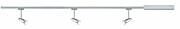 Paulmann URail Schienenspot Barelli Basisset GU10  max. 3x10W  dimmbar 230V Chrom matt#Chrom
