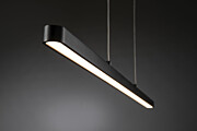 Paulmann URail LED Pendel Smart Home Zigbee 3.0 Lento   3x1800lm 3x13.5W Tunable White dimmbar 230V Schwarz matt