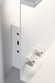 Paulmann LED Wandleuchte Jarina USB C    3000K 540lm / 200lm 230V 4.5 / 1x1.6W dimmbar Weiß matt