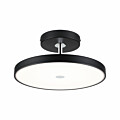 Paulmann LED Deckenleuchte Smart Home Zigbee 3.0 Hildor    2700K 2000lm 230V 25W dimmbar Schwarz matt#Chrom