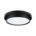 Paulmann LED Deckenleuchte 3-Step-Dim Malik    2700K 850lm 230V 13.5W dimmbar Schwarz matt