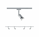 Paulmann URail Schienenspot Pure II Basisset GU10  max. 4x10W  dimmbar 230V Chrom matt#Chrom