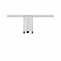 Paulmann URail Schienenspot Tube Einzelspot GU10  max. 10W  dimmbar 230V Weiß#Chrom matt