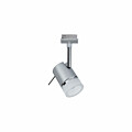 Paulmann URail Schienenspot Pipe Einzelspot GU10  max. 10W  dimmbar 230V Chrom matt#Chrom
