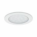 Paulmann LED Möbeleinbauleuchten Spiegelschrank rund 65mm 2x2.5W 2x180lm 230/12V  3000K Weiß matt