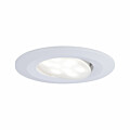 Paulmann LED Einbauleuchte Calla Basisset schwenkbar IP65 rund 90mm 30°  10x6W 10x530lm 230V  4000K Weiß matt