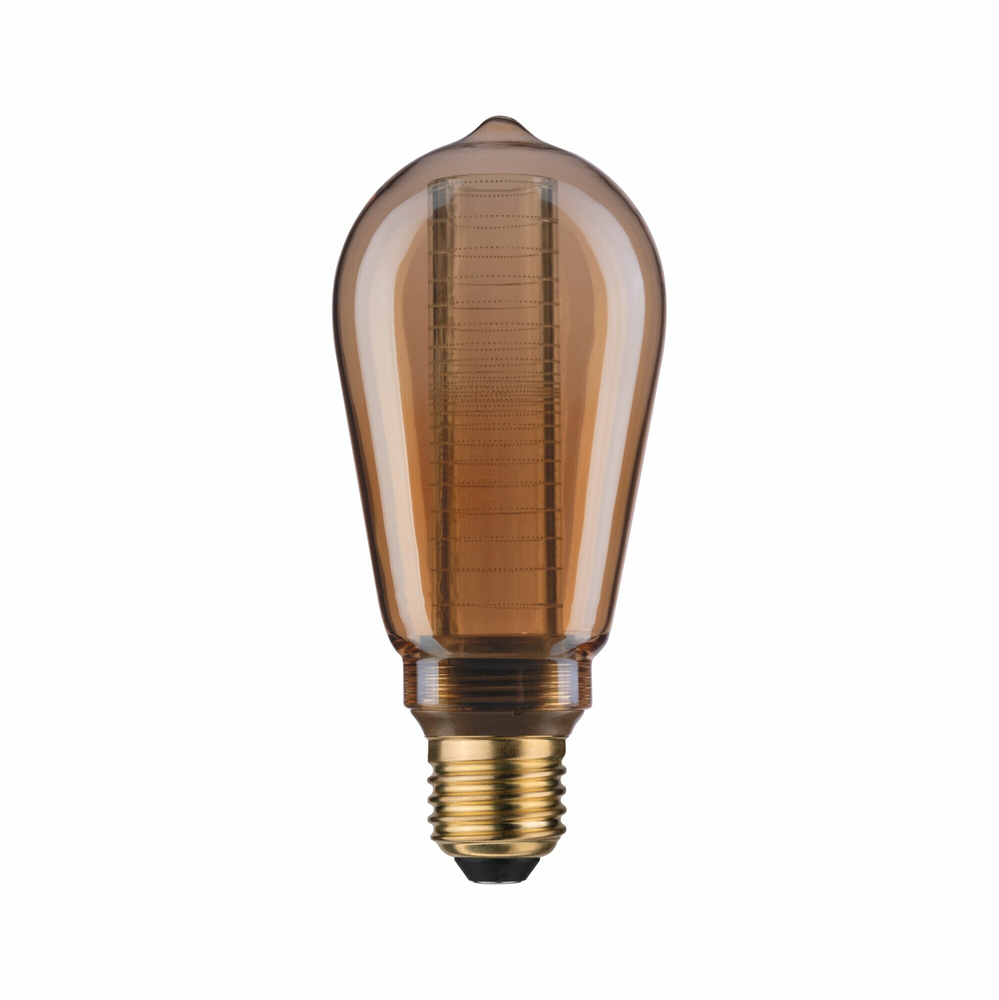 Paulmann Inner Glow Edition LED Kolben Innenkolben Ringmuster E27 230V 230lm 4W 1800K Gold