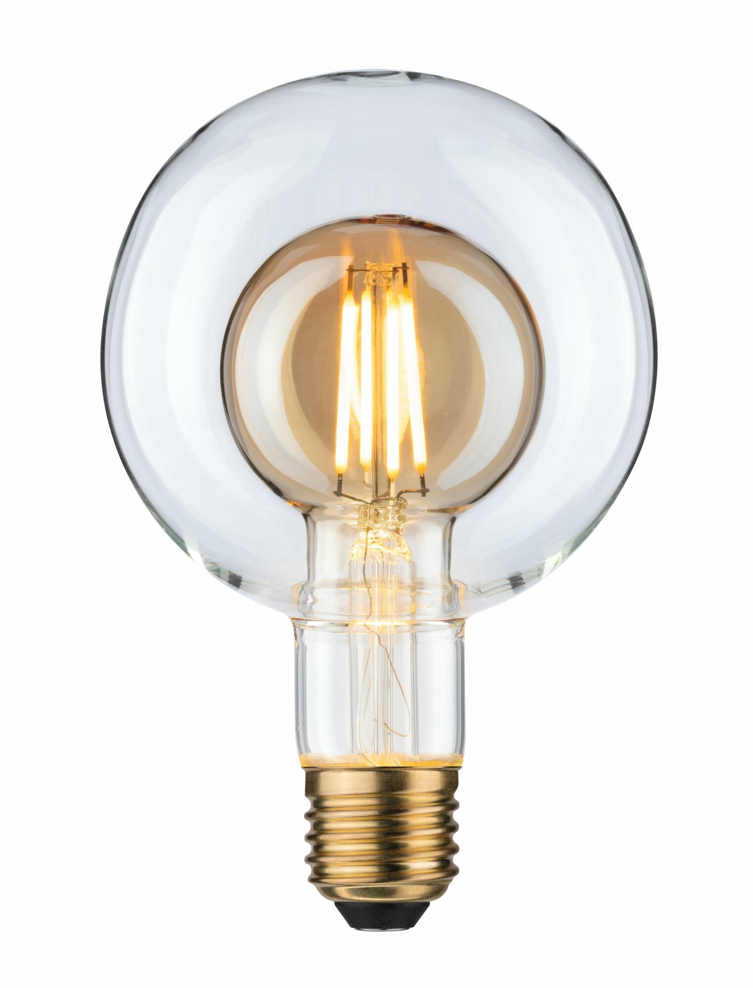 Paulmann Inner Shape Edition LED Globe E27 230V 400lm 4W 2700K dimmbar Gold