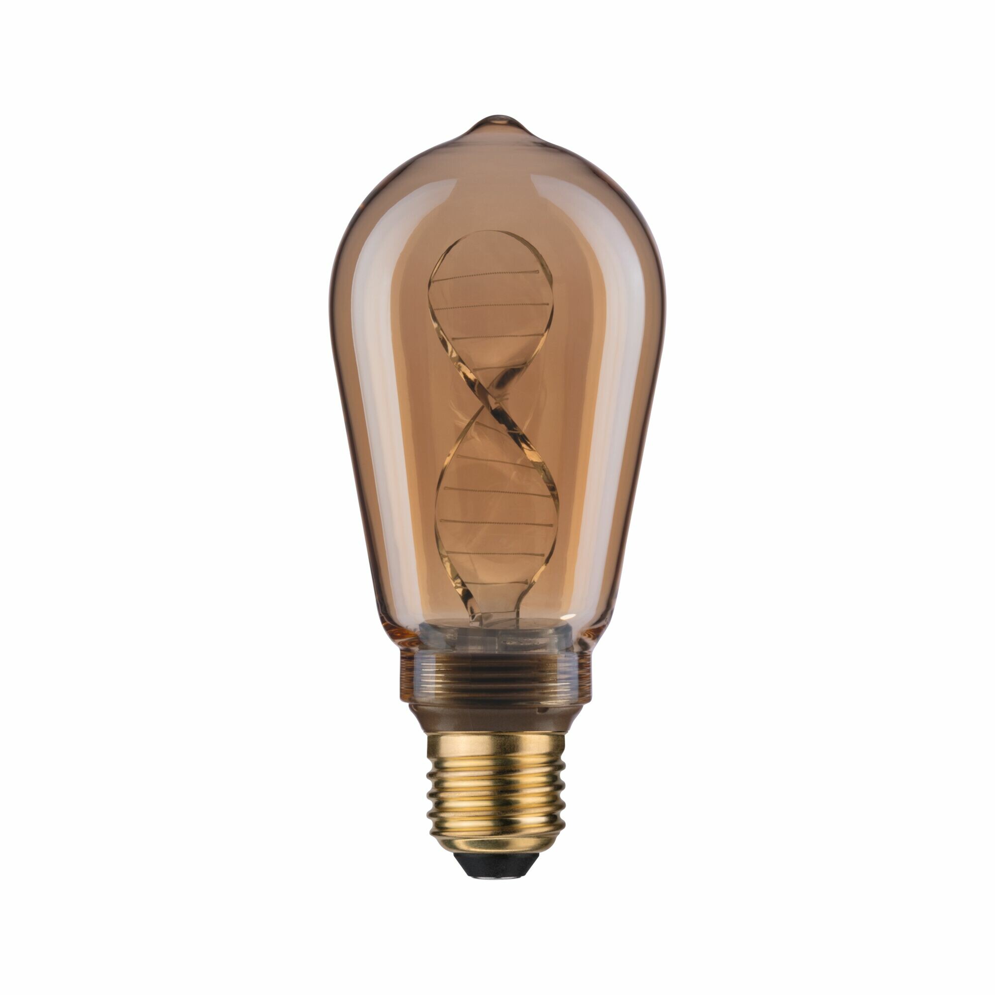 Paulmann Inner Glow Edition LED Kolben Helix E27 230V 180lm 3.5W 1800K Gold