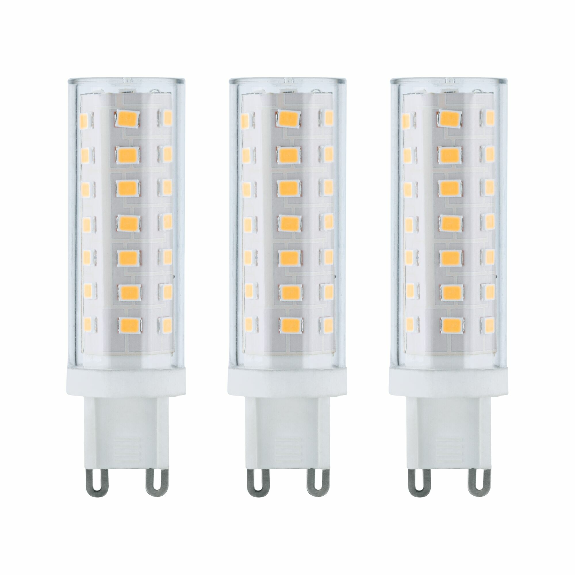 Paulmann Standard 230V LED Stiftsockel G9 3er-Pack 3x470lm 3x5W 2700K Klar