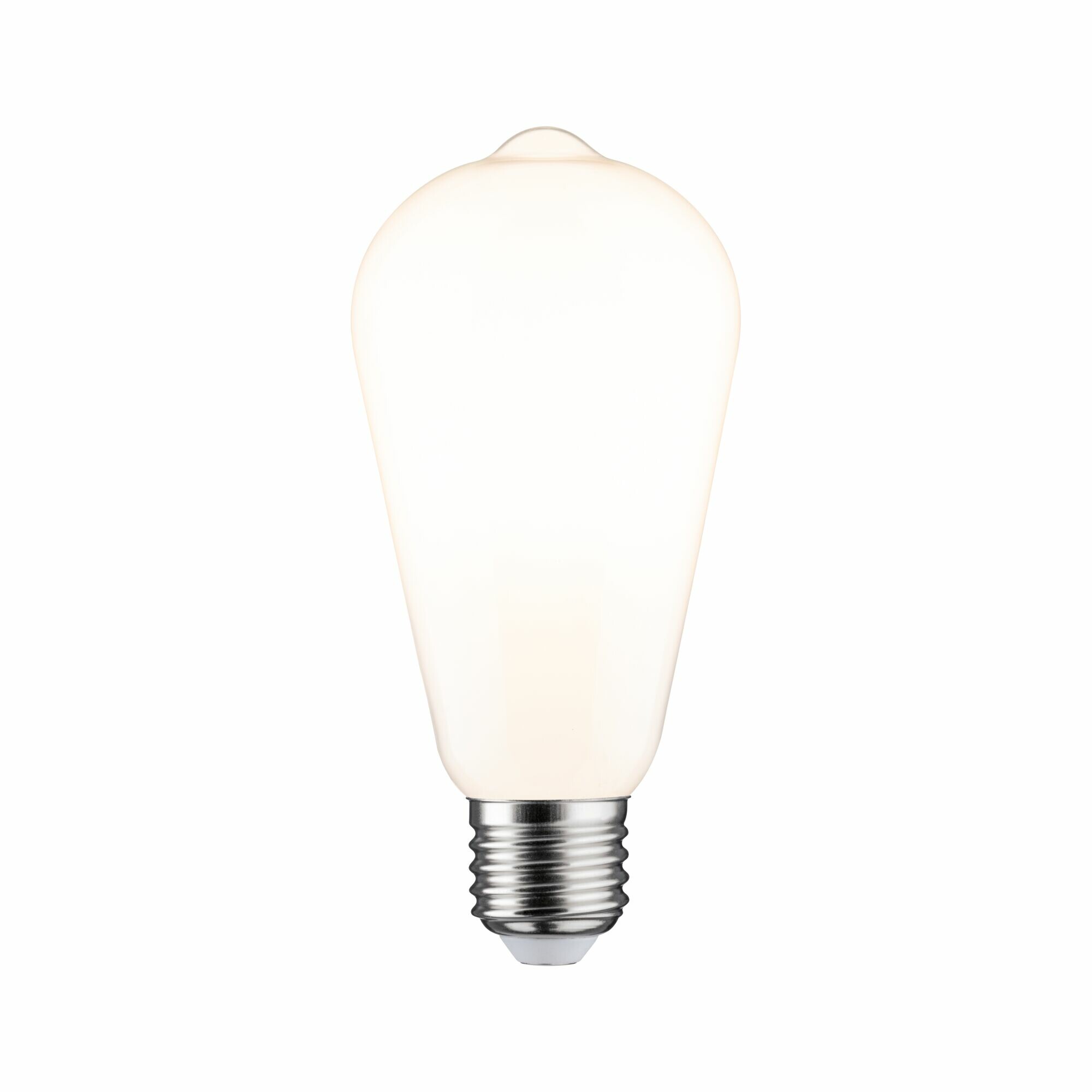 Paulmann Classic White LED Kolben ST64 E27 806lm 7W 2700K dimmbar Opal