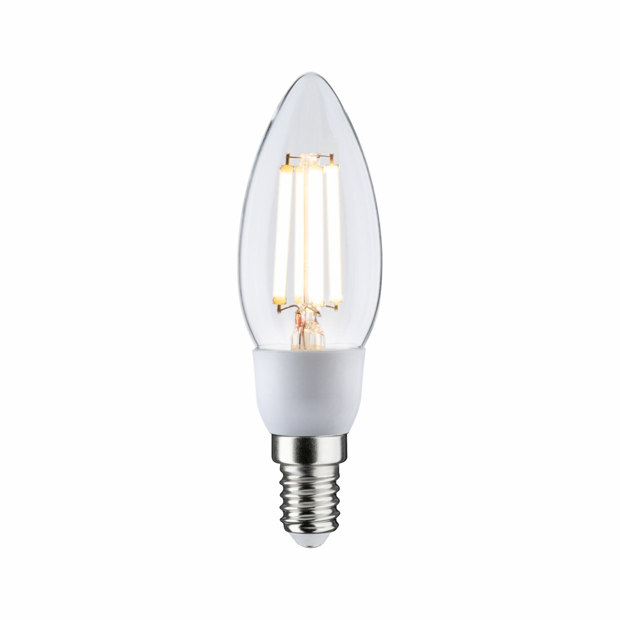 Paulmann Eco-Line Filament 230V LED Kerze E14   525lm 2.5W 3000K  Klar