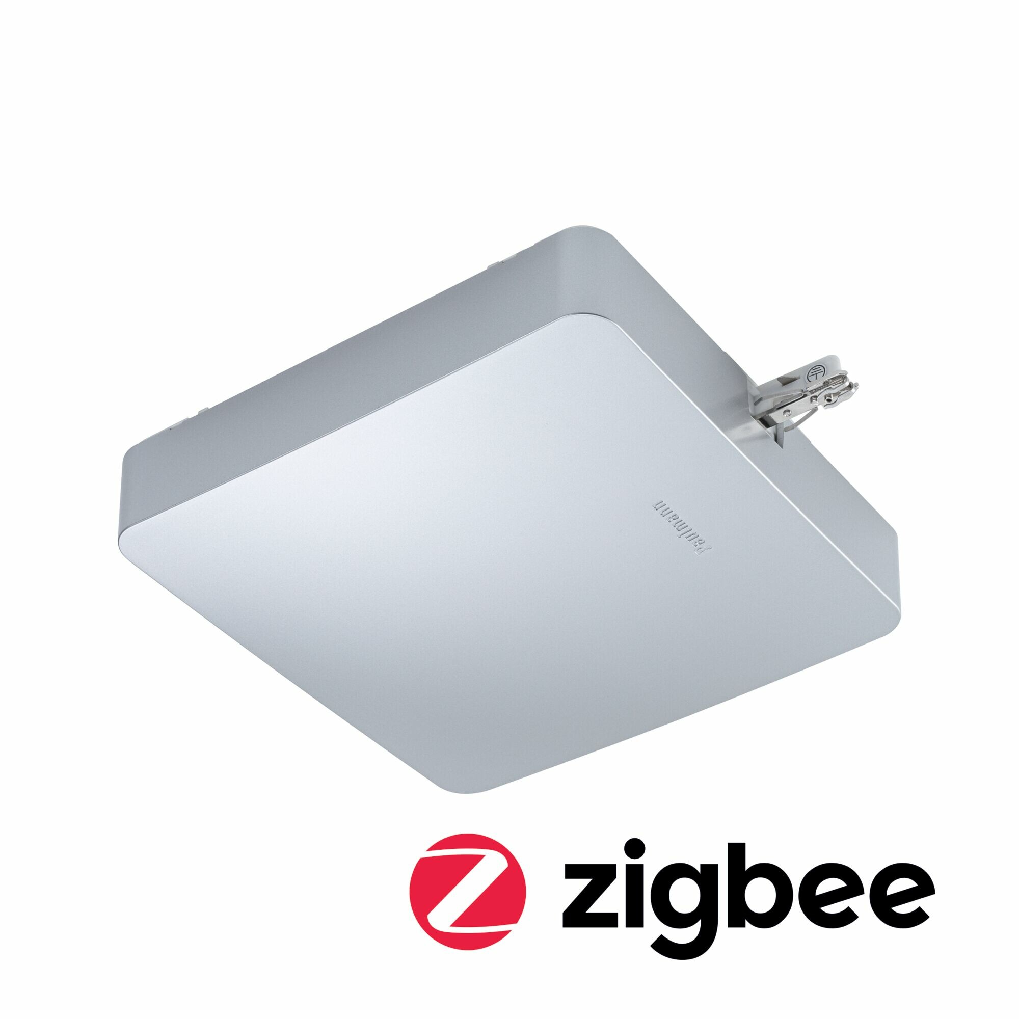 Paulmann URail Einspeisung Smart Home Zigbee 3.0 Mitte   227x196mm max. 300W Chrom matt