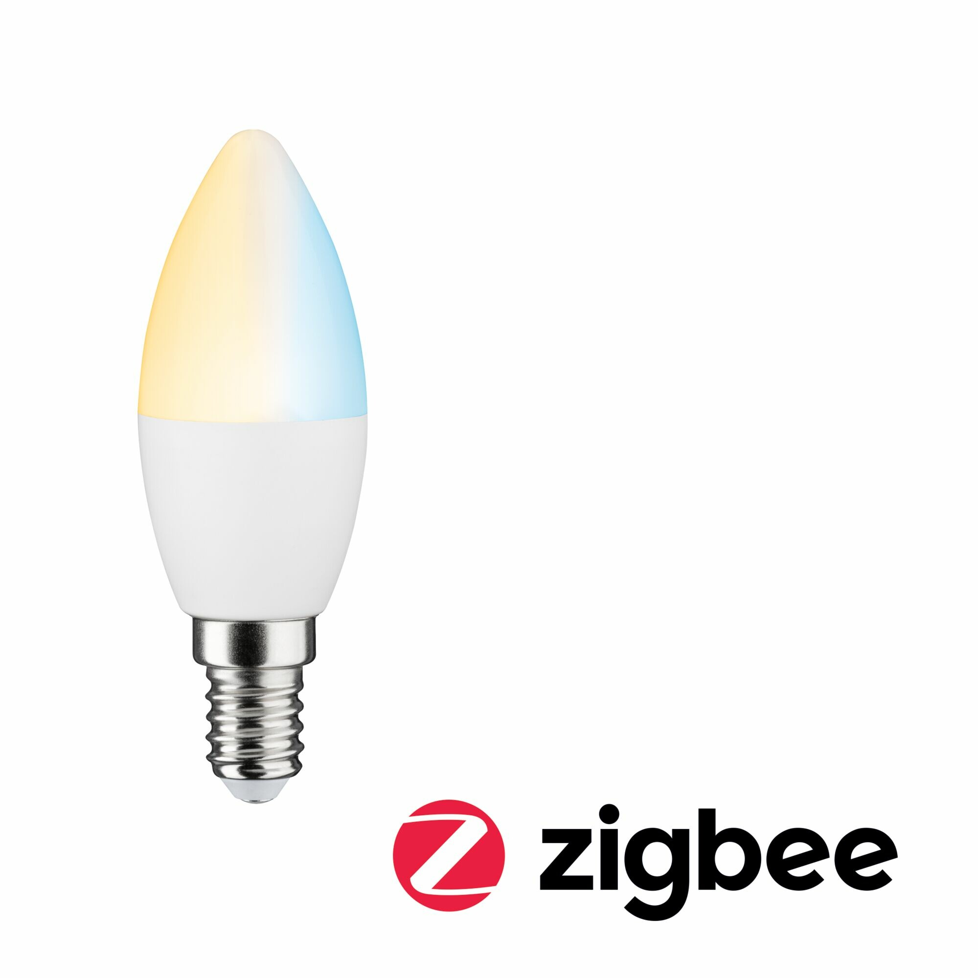 Paulmann Smart Home Zigbee Standard 230V LED Kerze E14 400lm 4.9W Tunable White dimmbar Matt