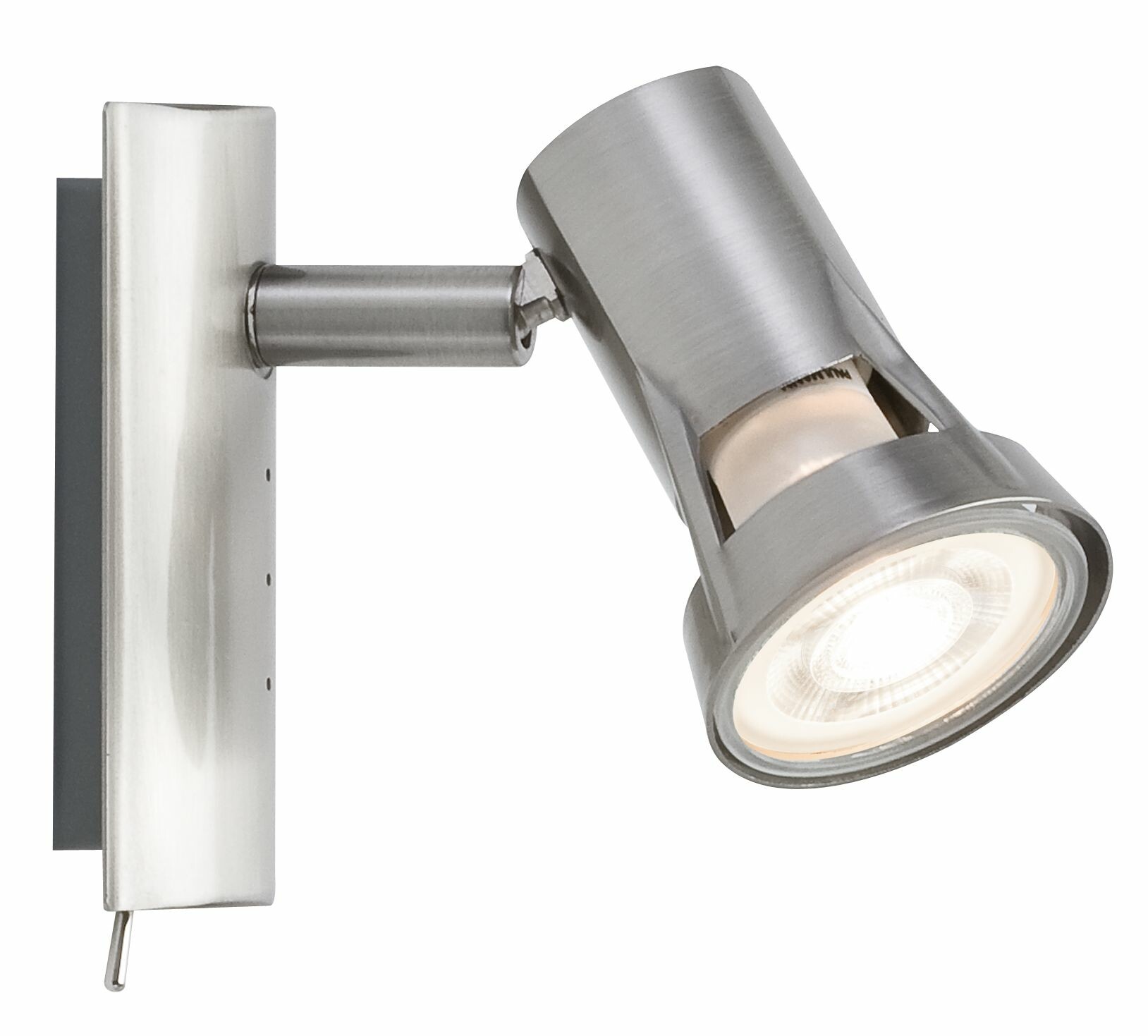 Paulmann Spotlight Teja   GU10   230V max. 10W dimmbar Nickel satiniert