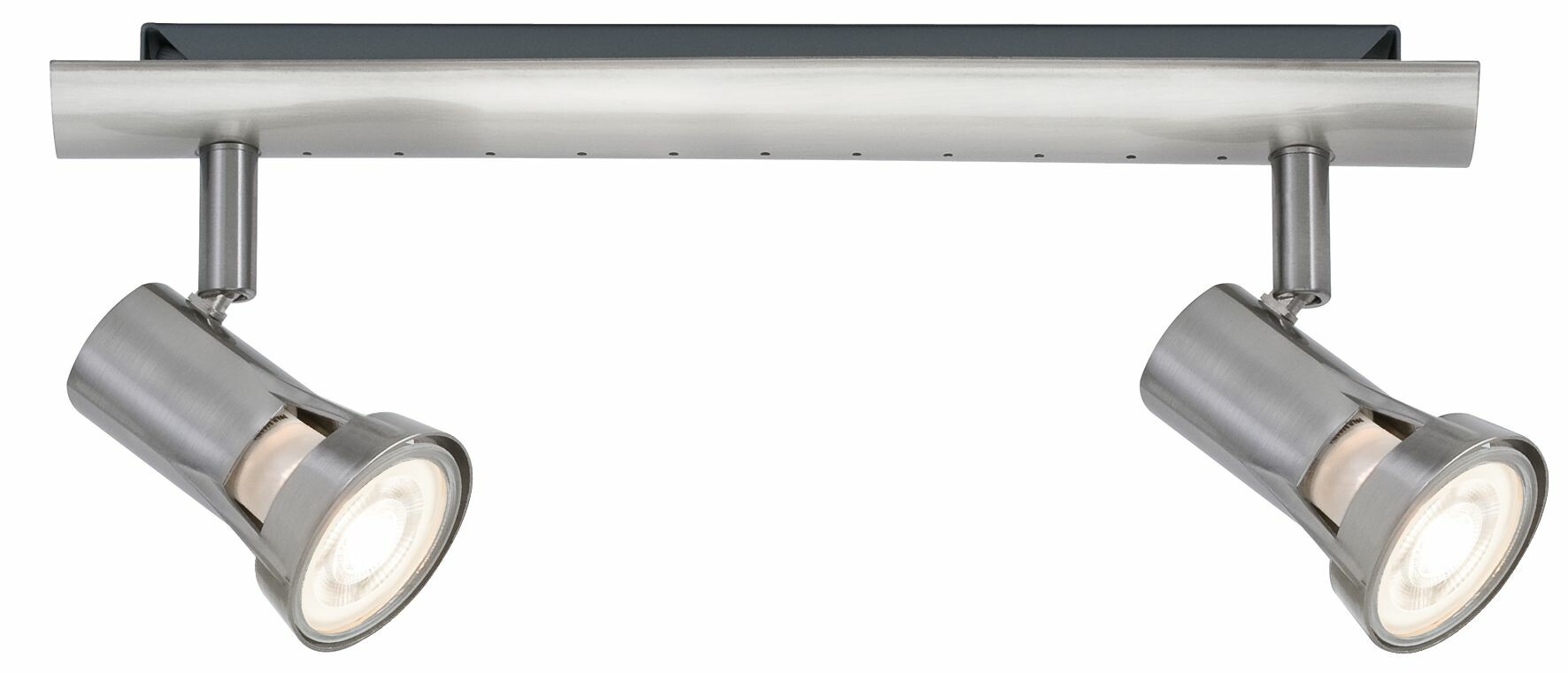 Paulmann Spotlight Teja   GU10   230V max. 2x10W dimmbar Nickel satiniert