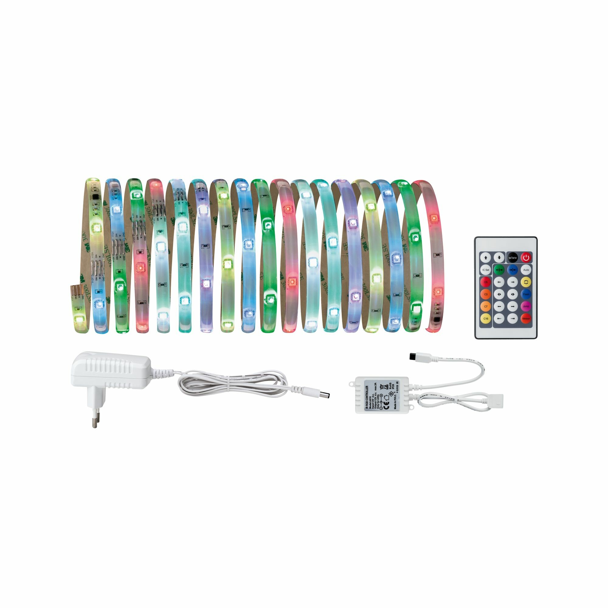 Paulmann Digital LED Strip RGB 5m beschichtet  16.5W 55lm/m  RGB 18VA