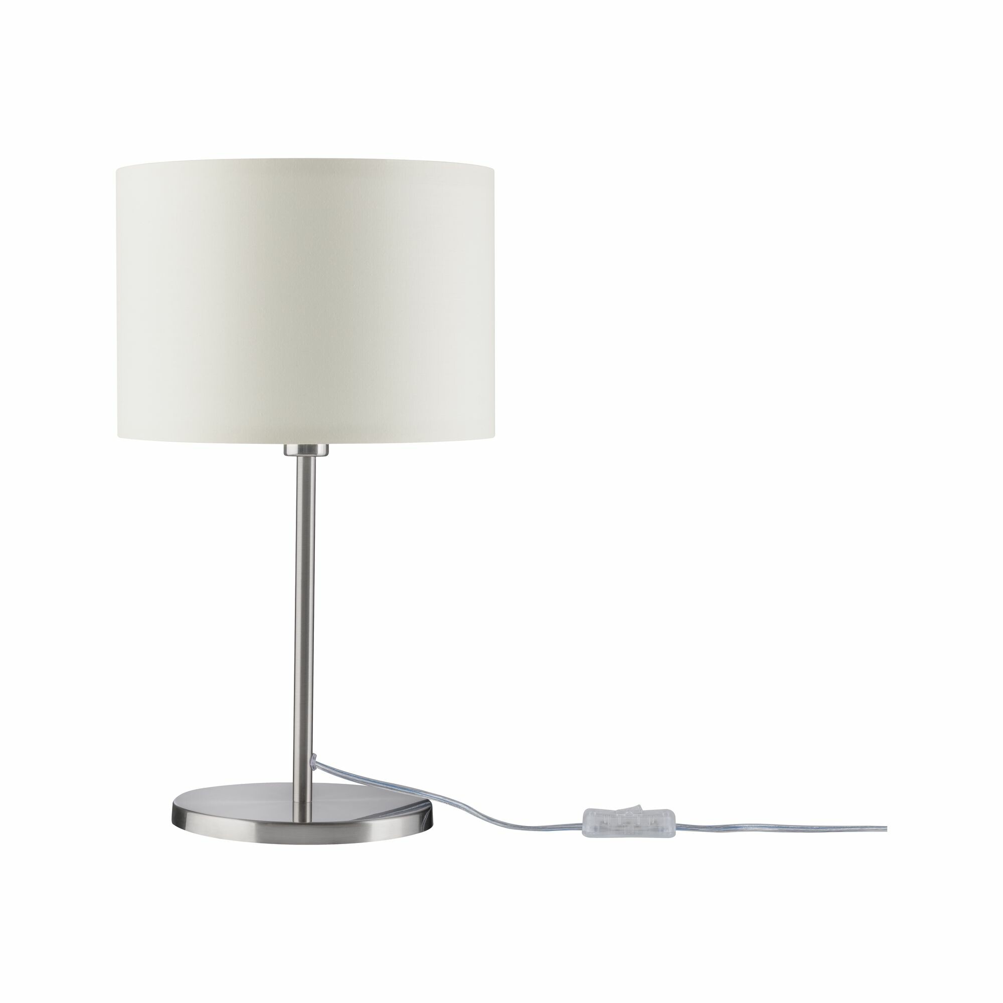 Paulmann Tischleuchte Tessa E14   max. 40W Creme#Eisen gebürstet