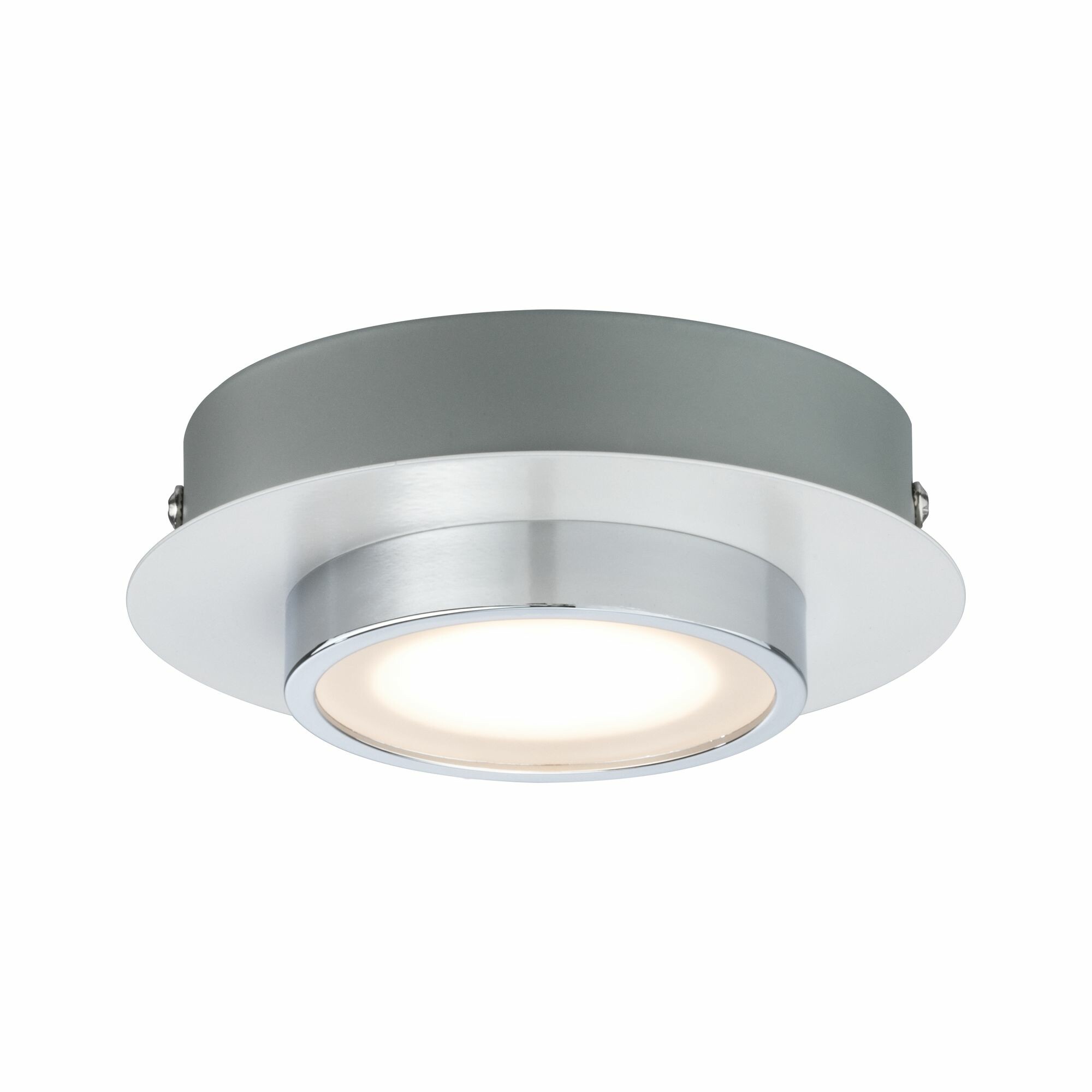 Paulmann LED Deckenleuchte Liao    3000K 270lm 230V 4.7W  Weiß matt#Chrom