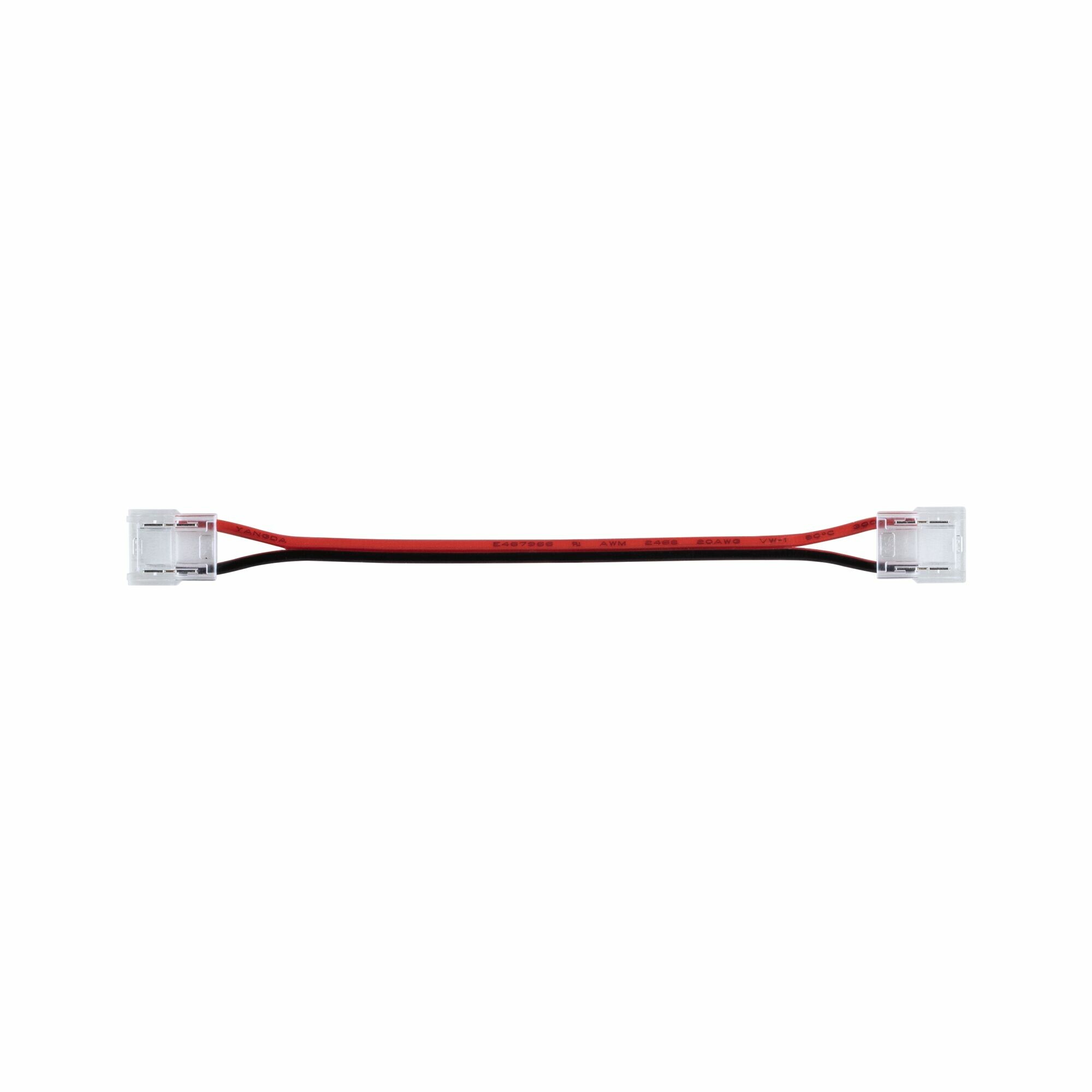 Paulmann ProStrip Verbinder Single Color Flex 0.1m max. 96W Schwarz#Rot