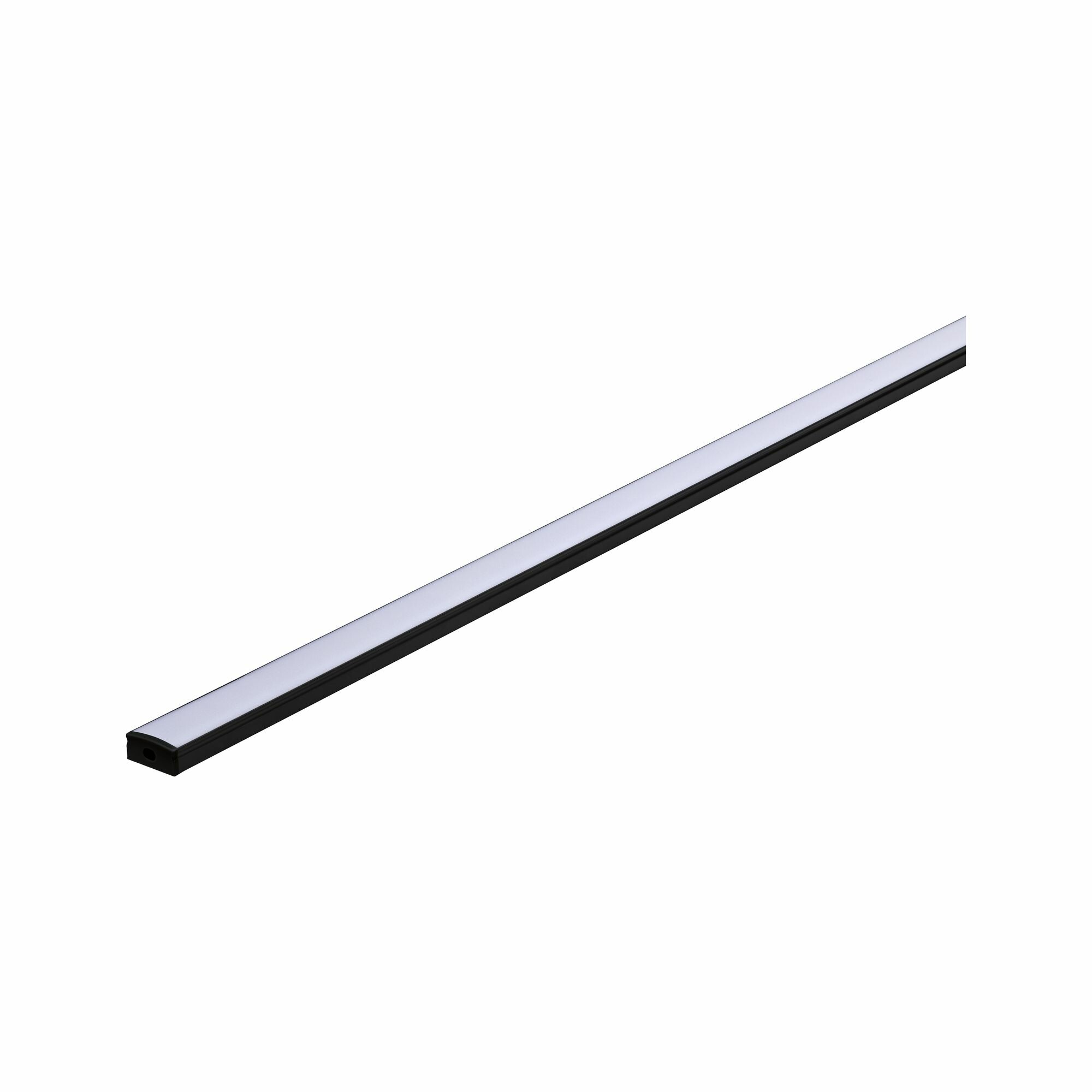 Paulmann LED Strip Profil Base Weißer Diffusor 1m Schwarz