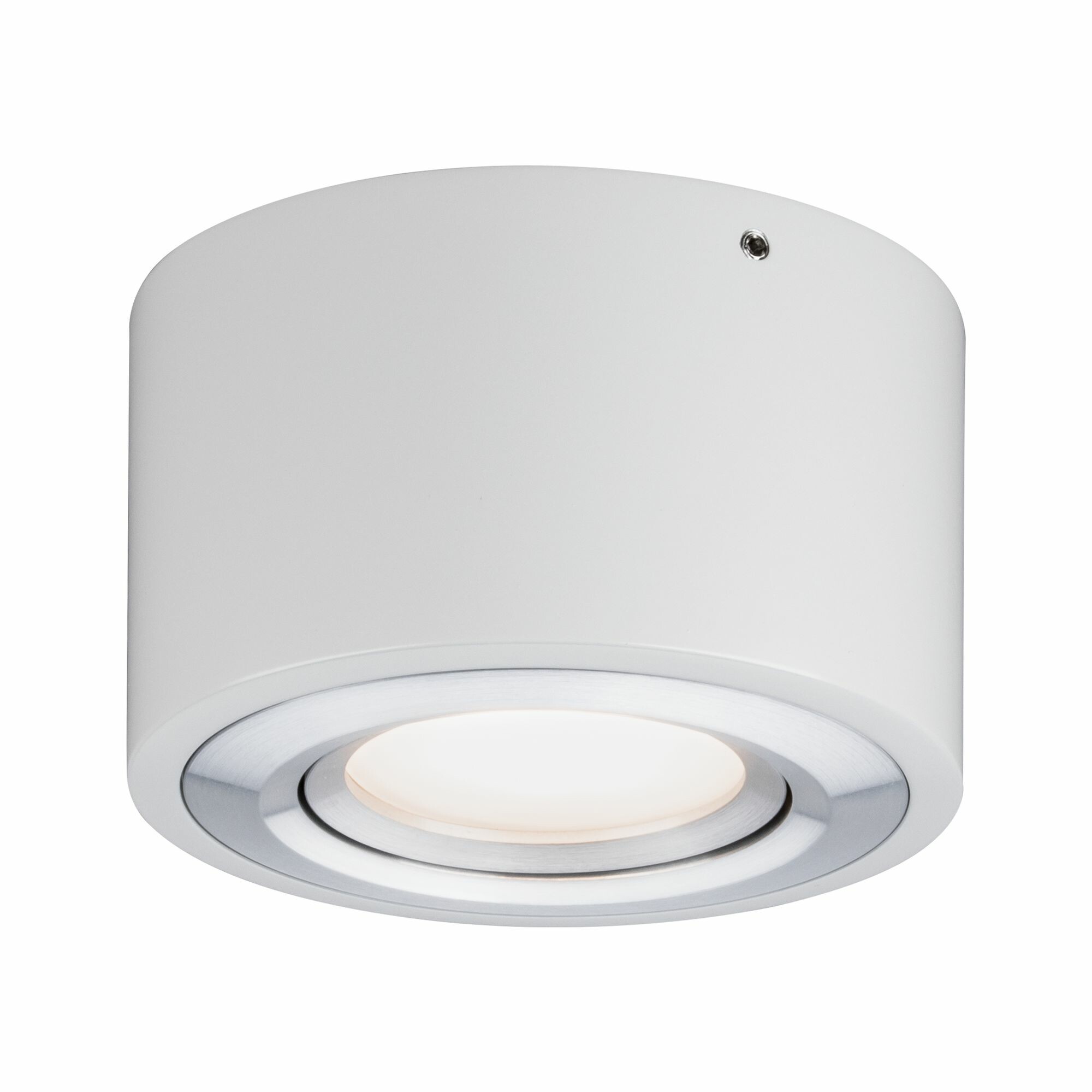 Paulmann LED Deckenleuchte 3-Step-Dim Argun    3000K 280lm 230V 4.8W dimmbar Weiß#Alu gebürstet