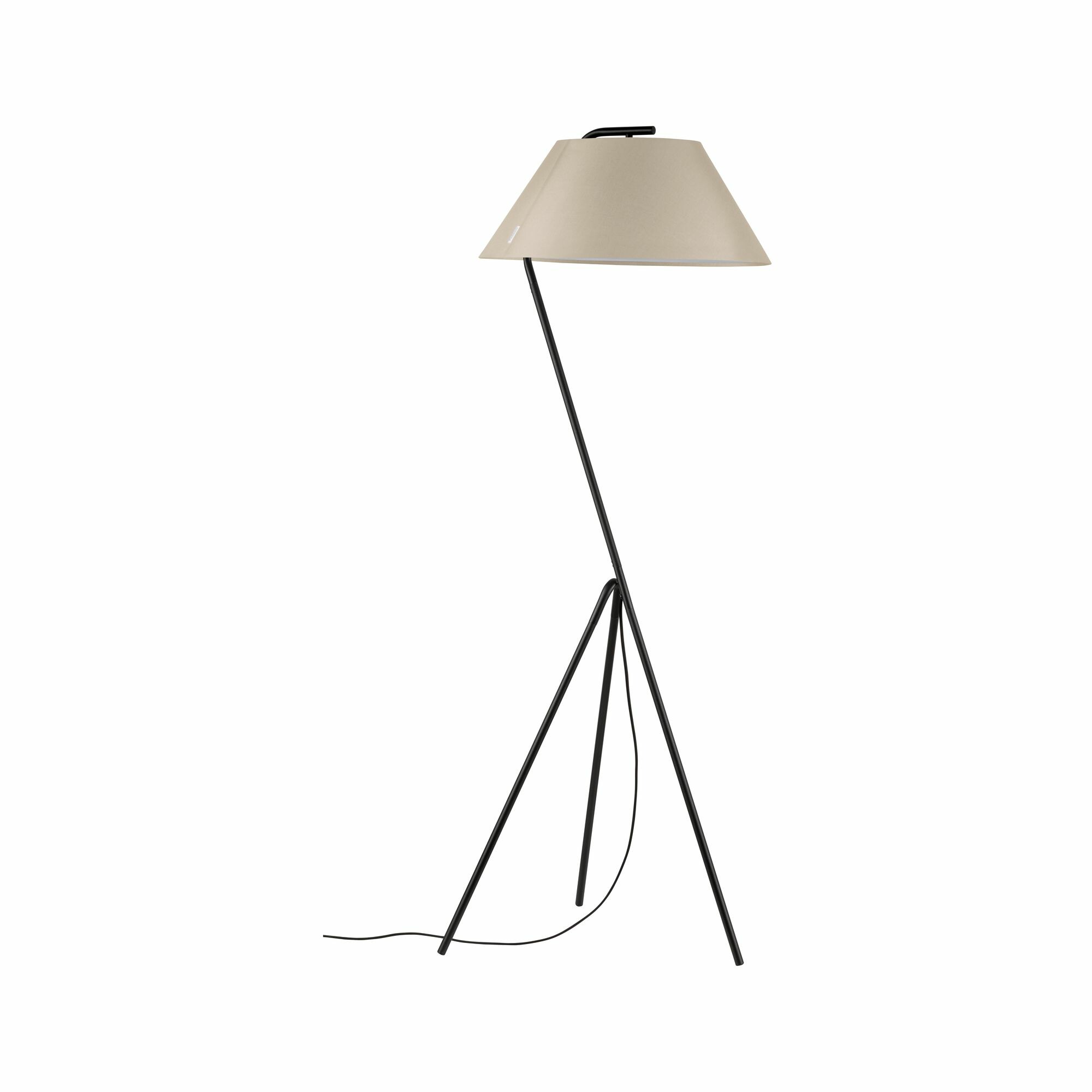 Paulmann Neordic Stehleuchte Narve E27   max. 60W Beige#Schwarz Stoff#Metall