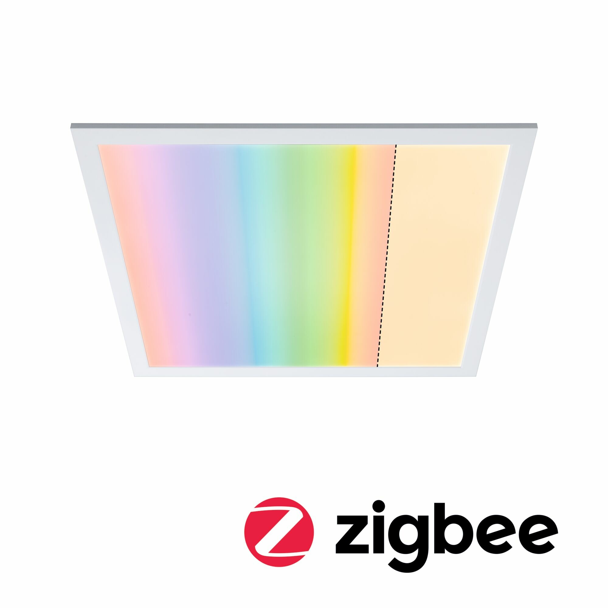 Paulmann LED Panel Smart Home Zigbee 3.0 Amaris  eckig 595x595mm  35W 2400lm RGBW Weiß matt dimmbar