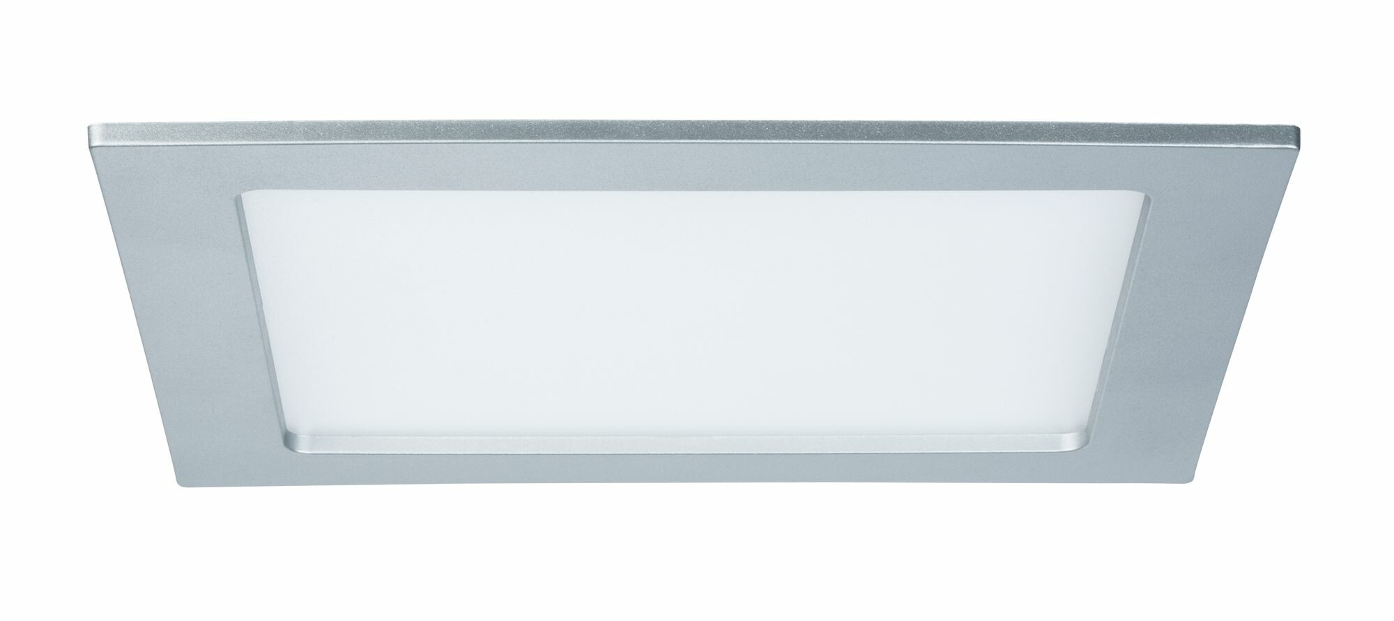 Paulmann LED Einbaupanel IP44 eckig 220x220mm  16.5W 1450lm 4000K Chrom matt