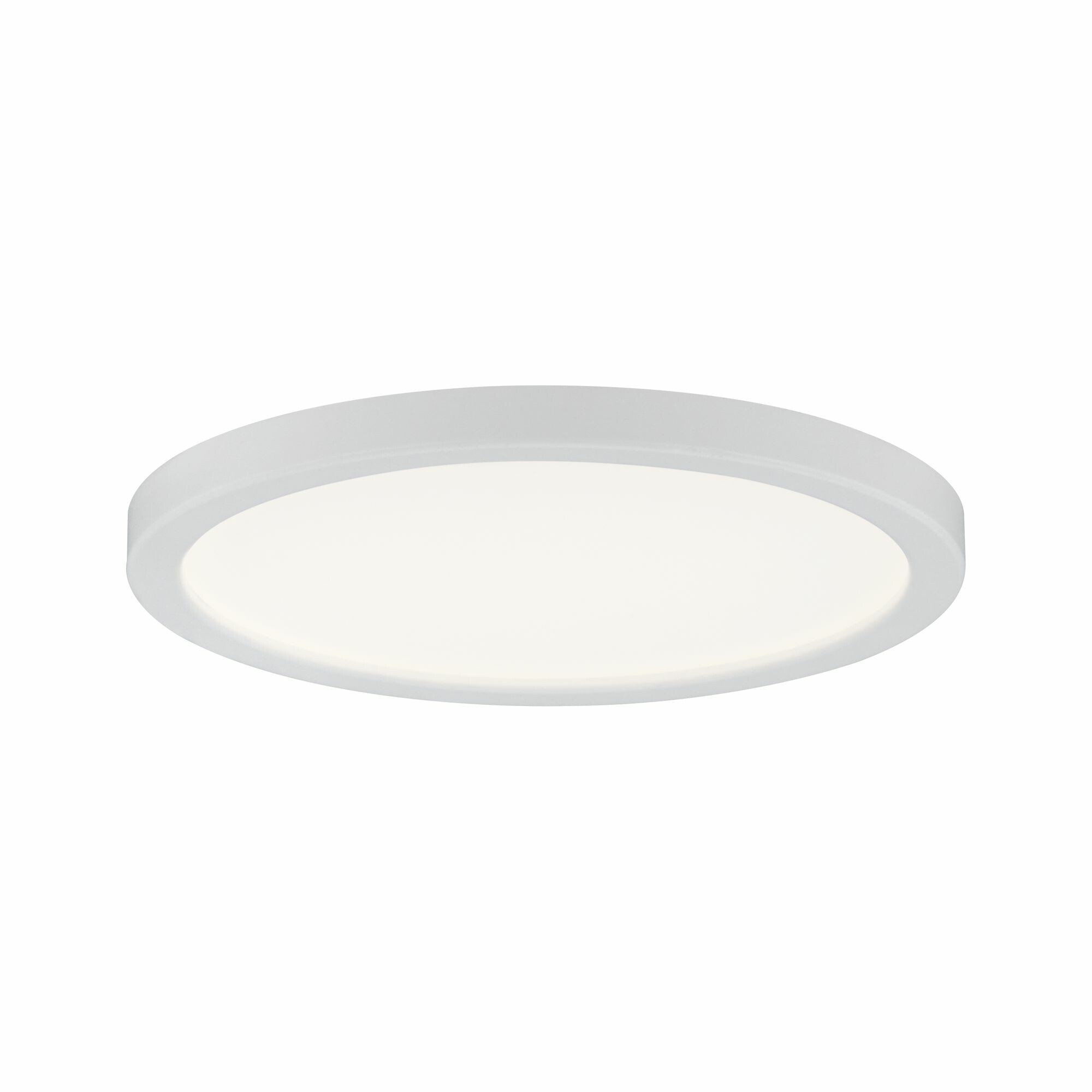 Paulmann LED Einbaupanel Areo IP44 rund 120mm  6.5W 418lm 3000K Weiß matt dimmbar