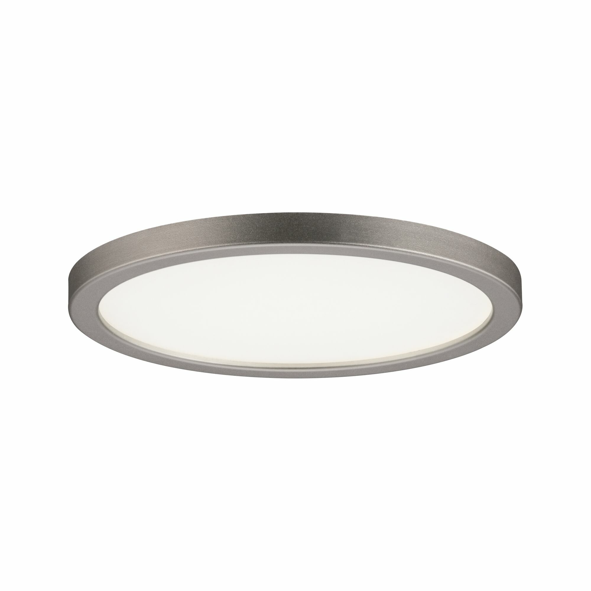 Paulmann LED Einbaupanel Areo IP44 rund 120mm  6.5W 418lm 3000K Nickel matt dimmbar