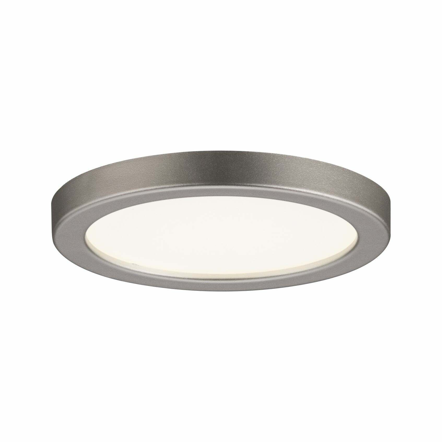 Paulmann LED Einbaupanel Areo  rund 80mm  5W 390lm 3000K Nickel matt