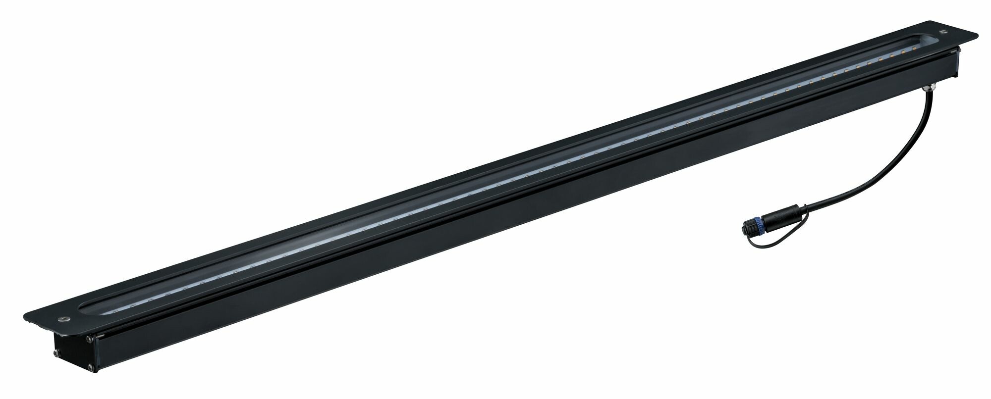 Paulmann Plug & Shine LED Bodeneinbauleuchte Lichtleiste   IP67 3000K 8W   Anthrazit