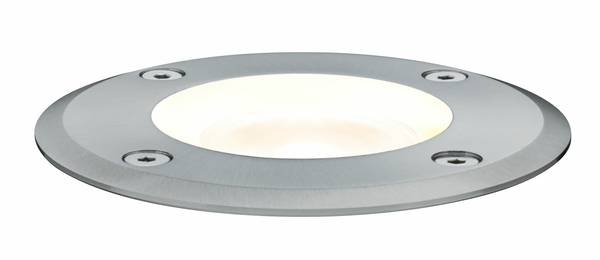 Paulmann LED Bodeneinbauleuchte  IP67 rund 108mm  3000K 3.5W 230lm 230V Edelstahl Metall