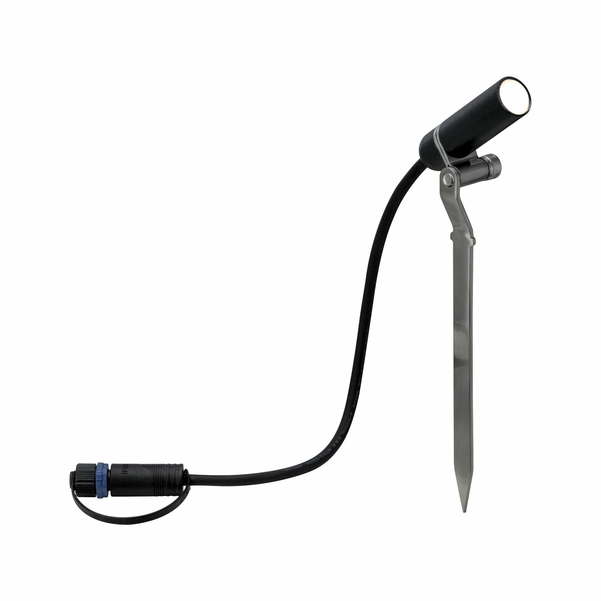 Paulmann Plug & Shine LED Gartenstrahler Plantini Einzelspot  IP65 3000K 2W   Anthrazit