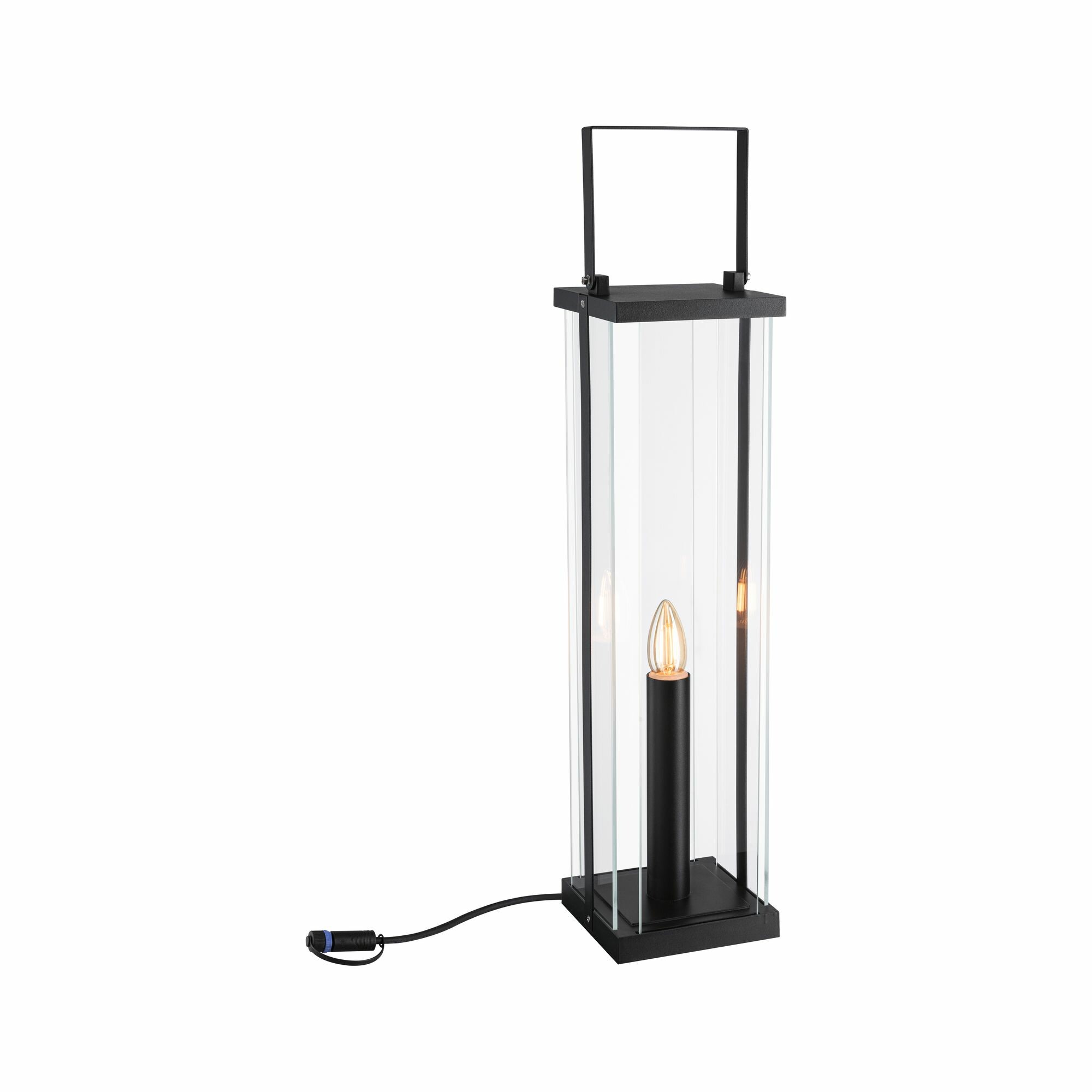 Paulmann Plug & Shine Laterne Classic Einzelleuchte  IP44 1900K 2W   Anthrazit