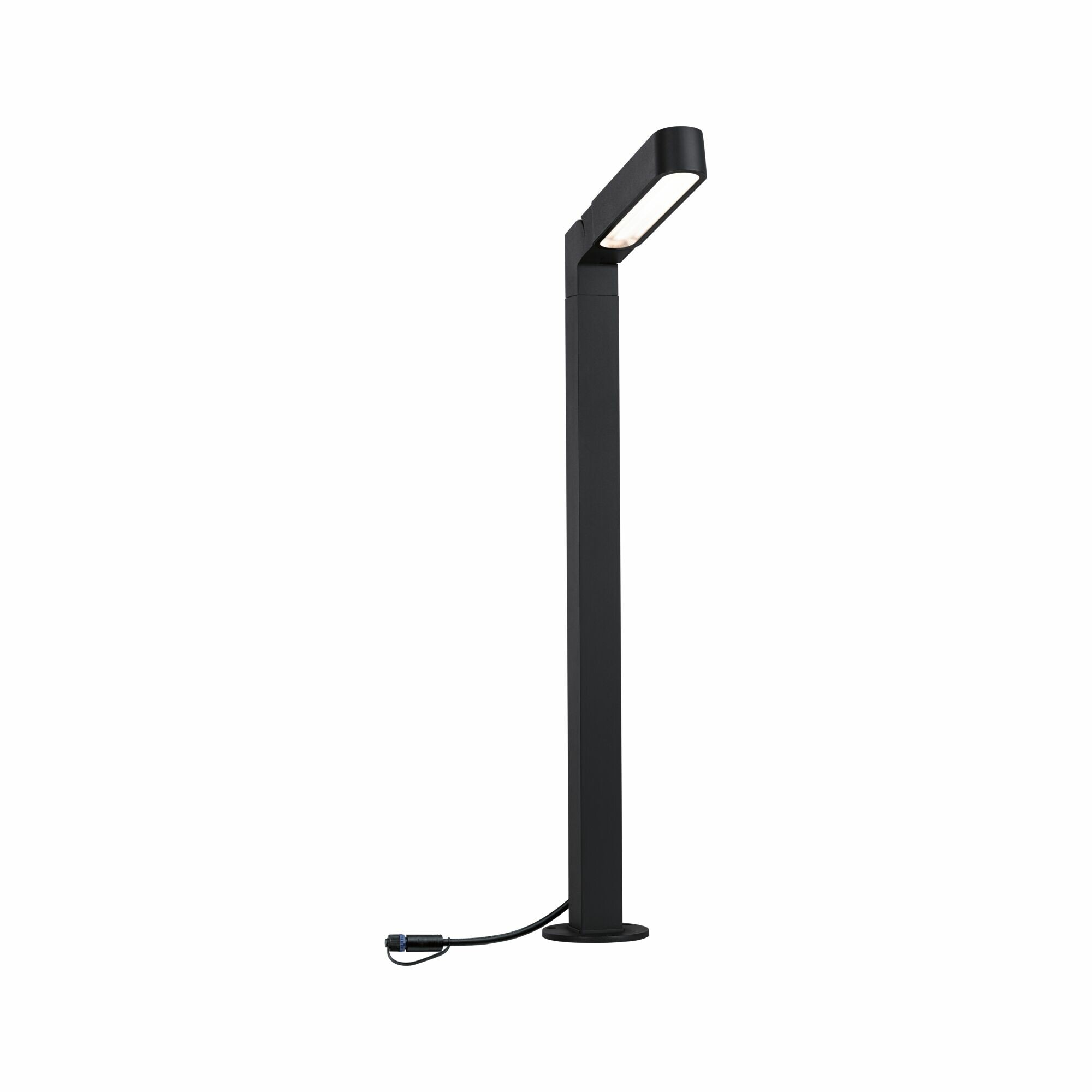Paulmann Plug & Shine LED Pollerleuchte Ito Einzelleuchte Vertikale Ausrichtung IP65 3000K 6W   Anthrazit