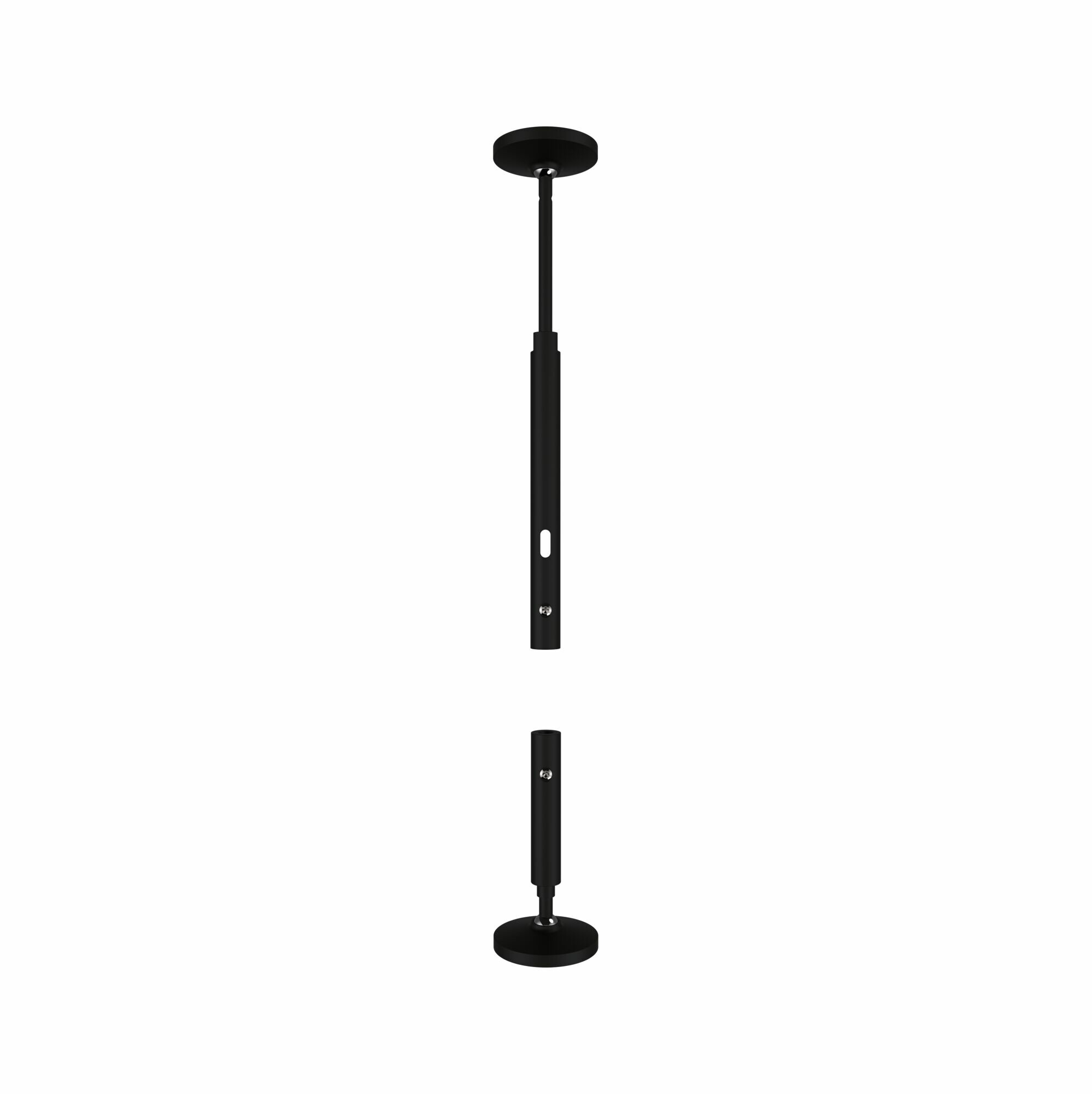 Paulmann CorDuo Seilsystem Montageset Wandanschluss Schwarz matt