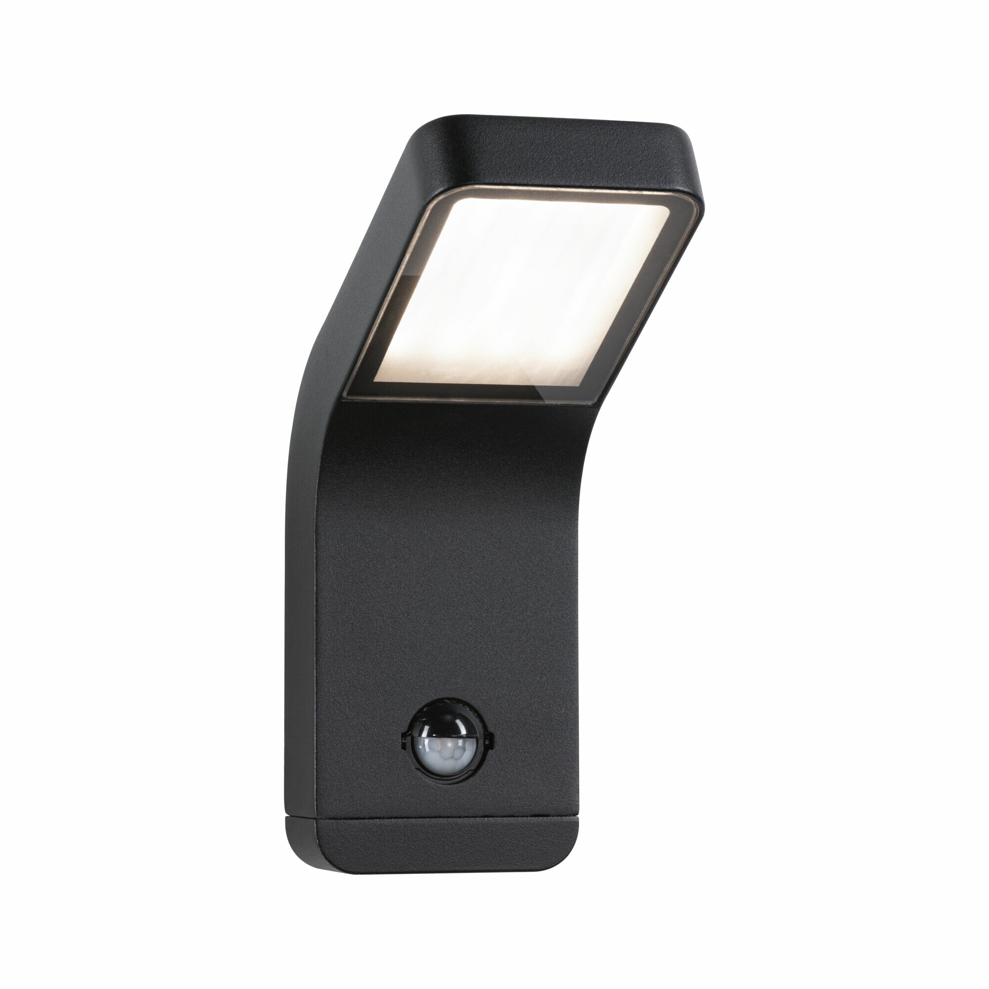 Paulmann LED Außenwandleuchte Kulma Bewegungsmelder seewasserresistent IP44  90x174mm 3000K 7.5W 500lm 230V  Anthrazit Aluminium