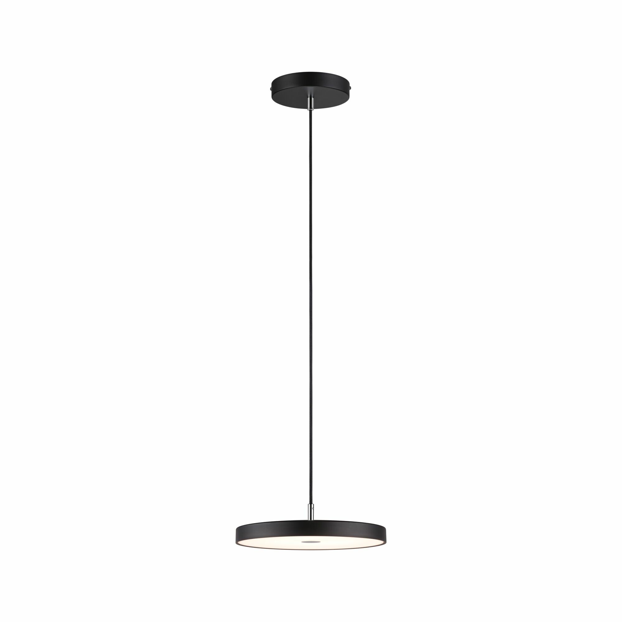 Paulmann LED Pendelleuchte 3-Step-Dim Hildor   22W Schwarz matt