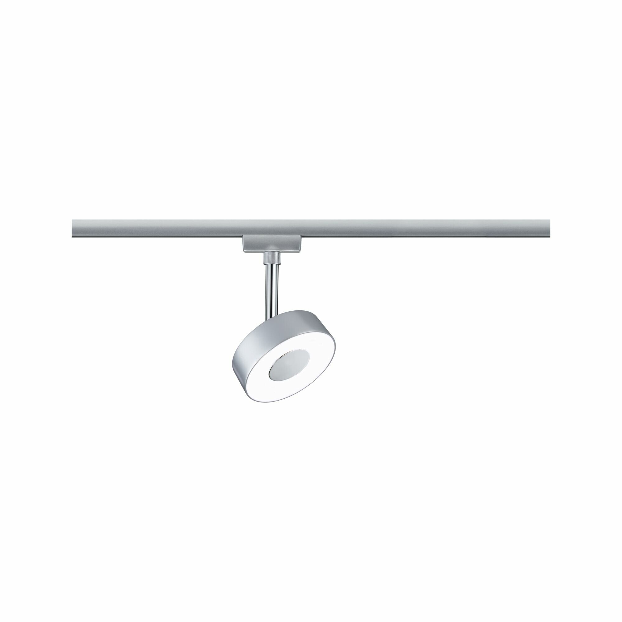 Paulmann URail LED Schienenspot Circle Einzelspot  160lm 5W 4000K dimmbar 230V Chrom matt