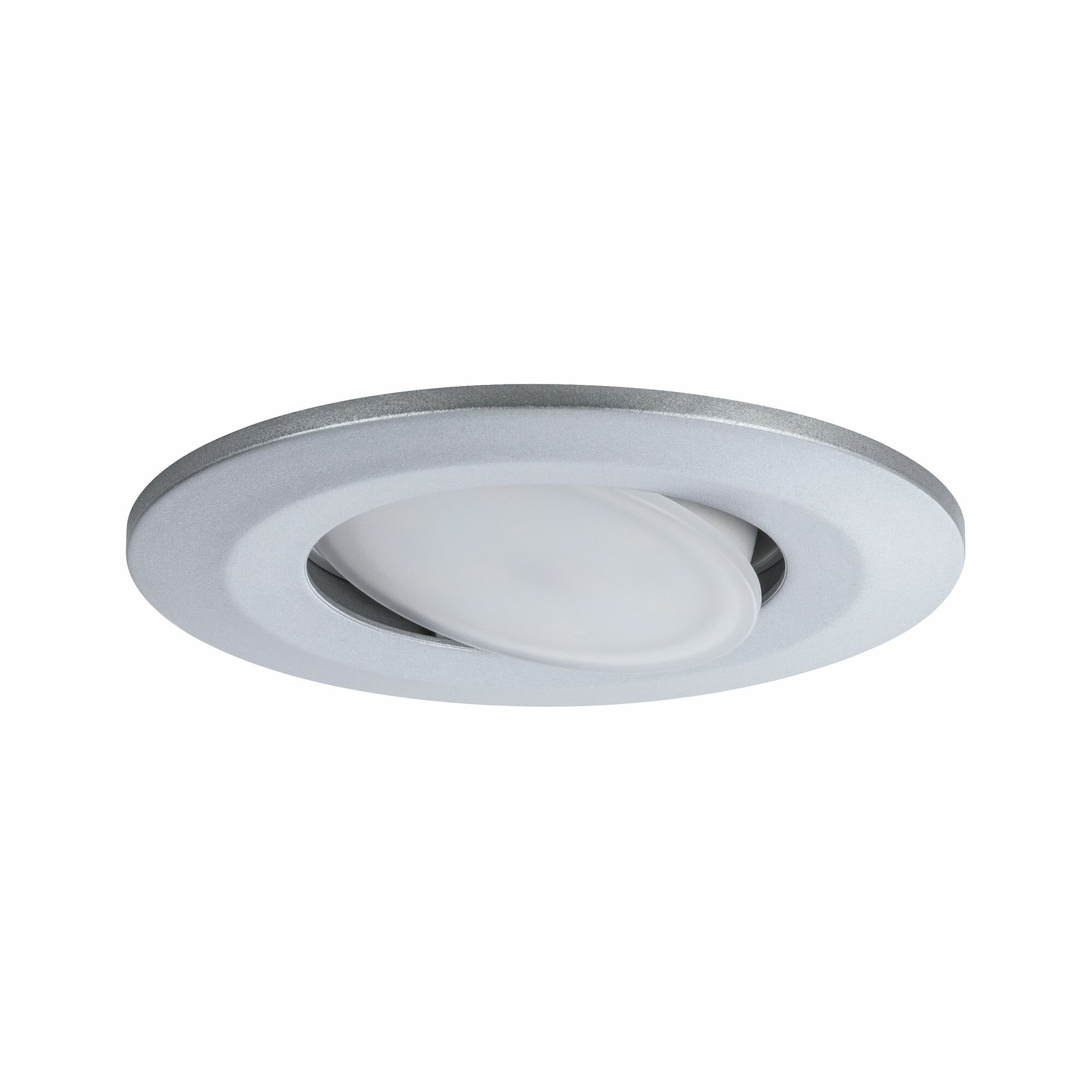 Paulmann LED Einbauleuchte Calla Basisset schwenkbar IP65 rund 90mm 30°  10x6W 10x530lm 230V  4000K Chrom matt