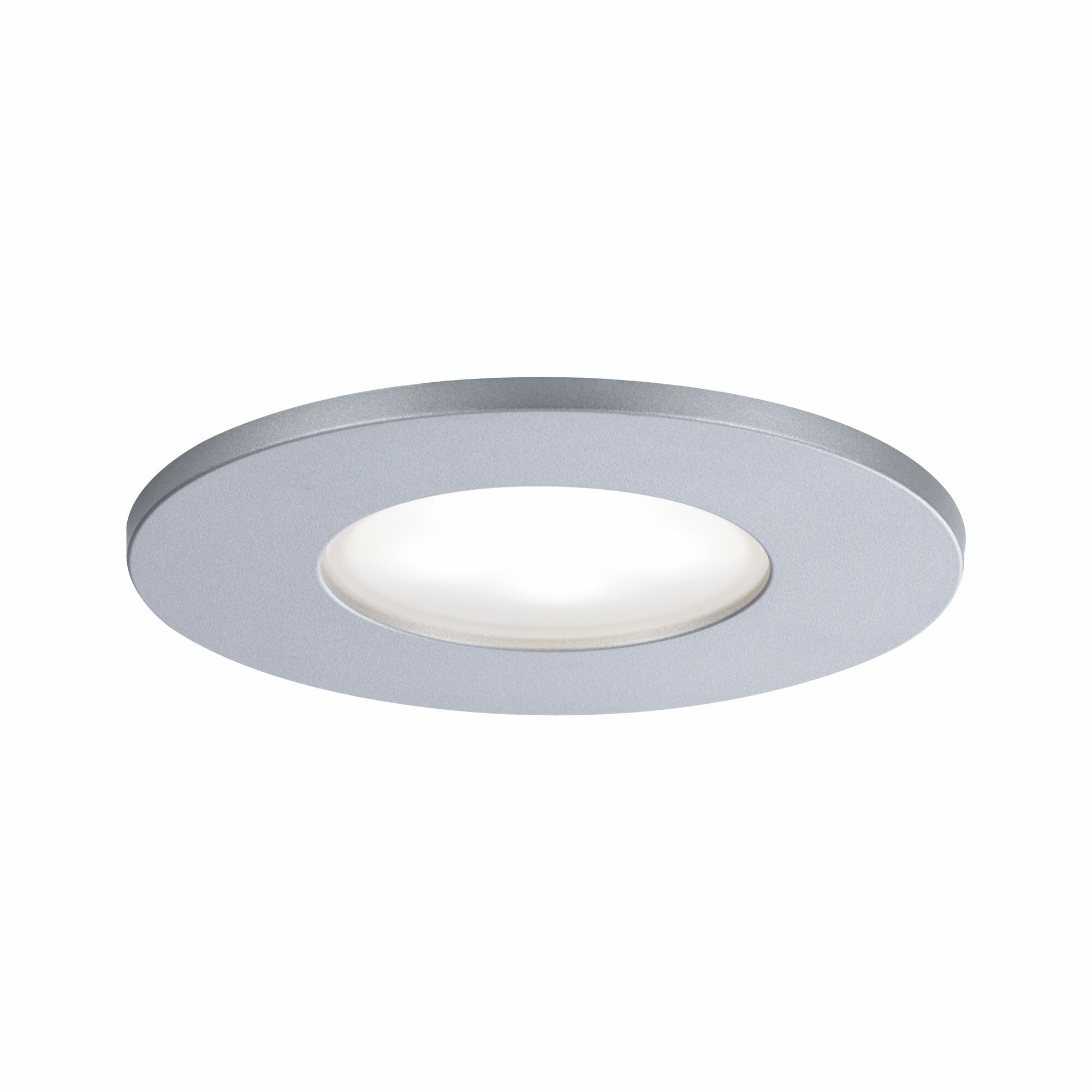 Paulmann LED Einbauleuchte Calla  starr IP65 rund 85mm   5W 400lm 230V  4000K Chrom matt