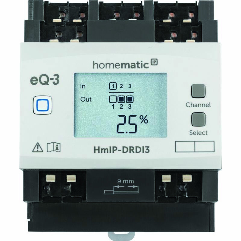 HOMEMATIC IP Dimmaktor 3fach REG